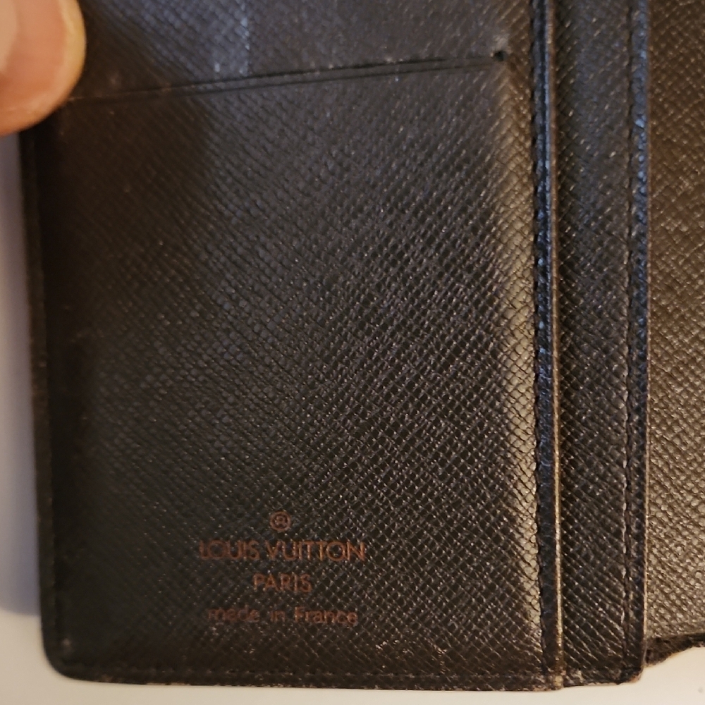 Louis Vuitton Damier Ebene French Kisslock Wallet. Unisex - Picture 2 of 16